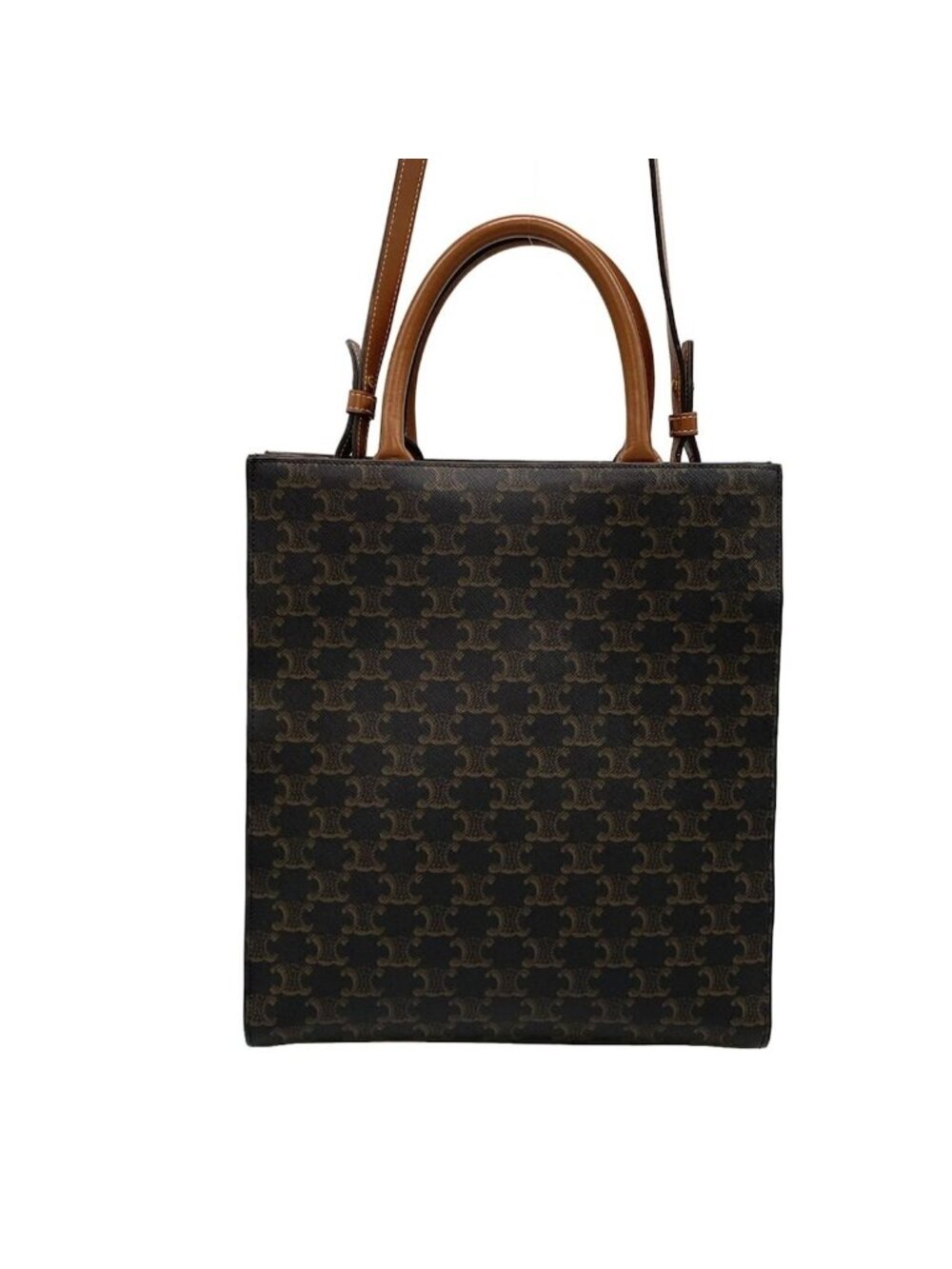 Celine Tote Small Vertical Cover Tan - Picture 3 of 15